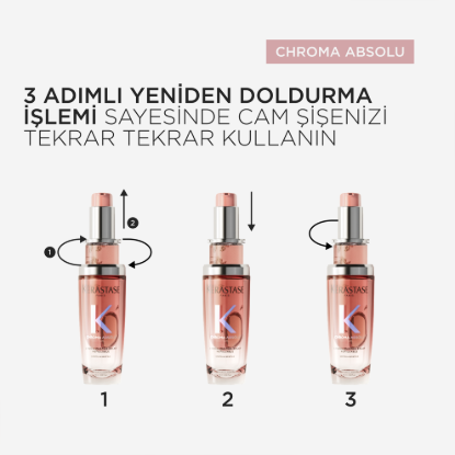 Kerastase Chroma Absolu Chroma Eclat Saç Yağı Yedek Şişe 75 ml resmi