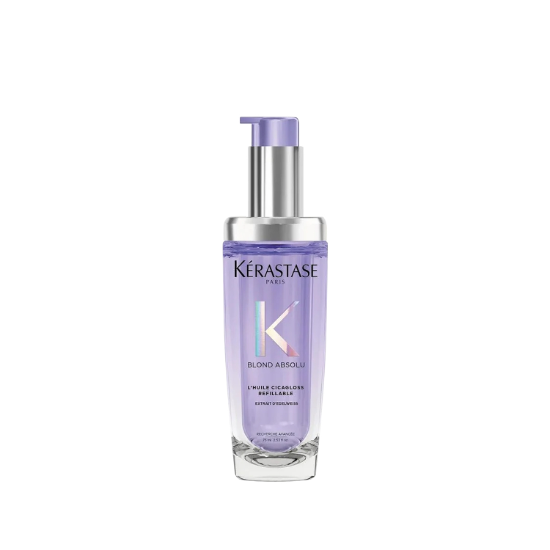 Kerastase Blond Absolu L'Huile Cicagloss Yeniden Doldurulabilir Nemlendirici Saç Bakım Yağı 75 ml resmi