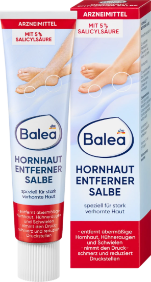 Balea Ayak Nasırı Giderici Krem %5 Salisilik Asit İçerikli 50 ml resmi