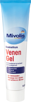 Mivolis Venen Jel At Kestanesi ve Okaliptüs Özlü Yorgun Ve Ağırlaşmış Bacaklar İçin Bakım Jeli 100 ml resmi
