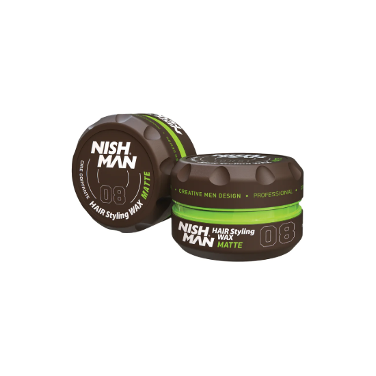 Nishman	08 Mat Kil Wax Doğal Mat ve Güçlü Tutuculuk, 150ML resmi