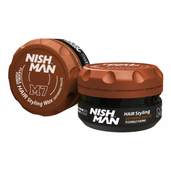 Nishman	M7 Esnek Mat Wax Doğal Görünüm & Orta Tutuş 100ML resmi
