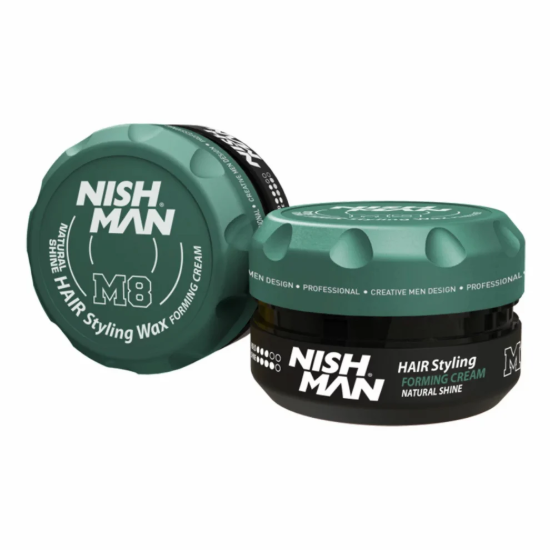 Nishman	M8 Doğal Parlaklık Mat Wax Krem Form 100ML resmi