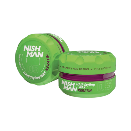 Nishman	No.5 Orta Tutuş ve Esnek Kontrol Krem Wax 150ML resmi
