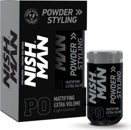 Nishman	P0 Ultra Hacim ve Mat Sert Toz Wax 20gr resmi