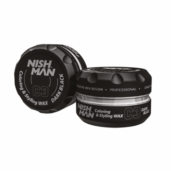 Nishman	C3 Beyaz Saç Boyayan Şekillendirici Wax 100ML resmi