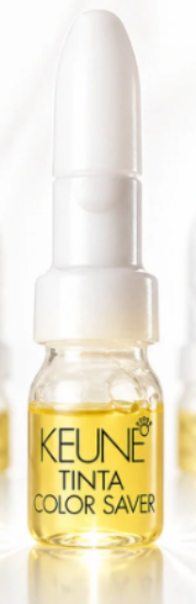 Keune Tinta Color Saver Ampul 12x10 ml | Boyalı Saçlar İçin Renk Sabitleyici Saç Bakım Serumu | Profesyonel Parlaklık & Renk Koruma resmi