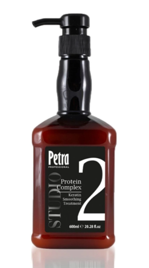 Petra Protein Complex No 2 Keratin 600 ml | Brezilya Fönü Düzleştirici | Kalıcı Saç Bakım Botox resmi