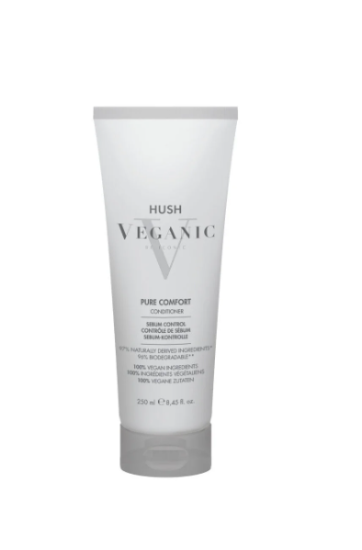 HUSH Veganic Pure Comfort Yağlı Saçlar İçin Dengeleyici Saç Kremi 250 ml resmi