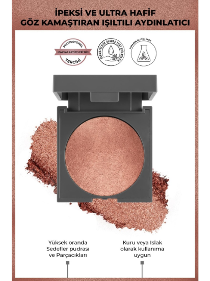 Alix Avien - Baked Highlighter 03 Sunkıssed Radiance - 11 G resmi
