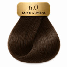 Hush The Passion Amonyaksız Saç Boyası 6.0 Koyu Kumral 60 ml resmi