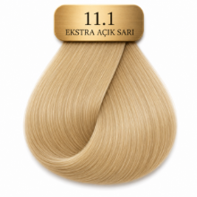 Hush The Passion Amonyaksız Saç Boyası 11.1 Küllü Extra Platin Sarı 60 ml resmi