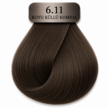 Hush The Passion Amonyaksız Saç Boyası 6.11 Yoğun Küllü Koyu Kumral 60 ml resmi