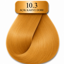 Hush The Passion Amonyaksız Saç Boyası 10.3 Platin Sarı Dore 60 ml resmi