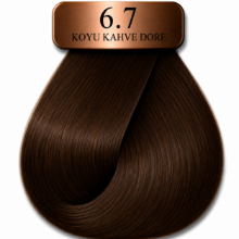 Hush The Passion Amonyaksız Saç Boyası 6.7 Çikolata Koyu Kumral 60 ml resmi
